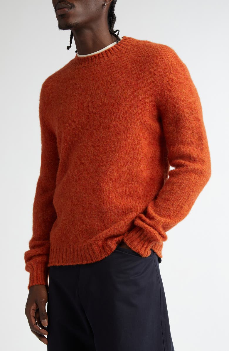 De Bonne Facture Shaggy Sheep Wool Sweater, Alternate, color, 
