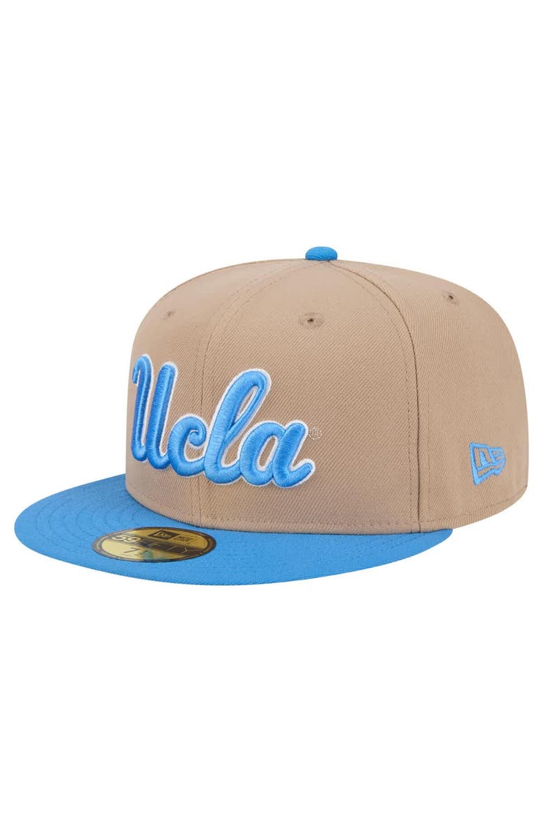 New Era Men's New Era  Khaki UCLA Bruins Two-Tone 59FIFTY Fitted Hat, Main, color, Khaki