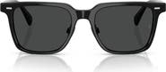 Oliver Peoples 52mm Rectangular Polarized Sunglasses