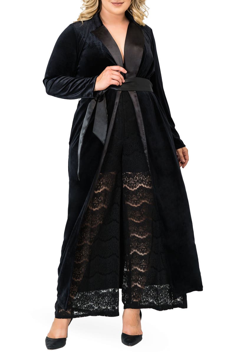 Standards & Practices Freya Wrap Coat Dress, Alternate, color, 