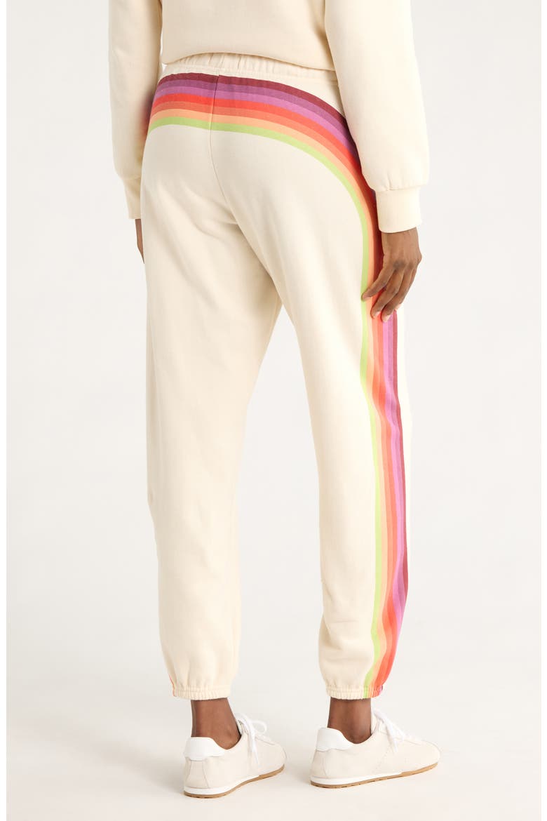 Cloud Nine Cotton Blend Fleece Joggers, Alternate, color, ANTIQUE WHITE