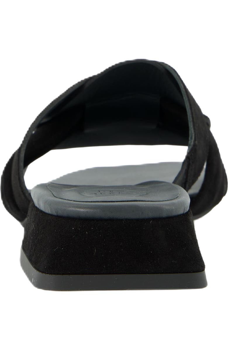 Paul Green Desire Slide Sandal, Alternate, color, Black Suede