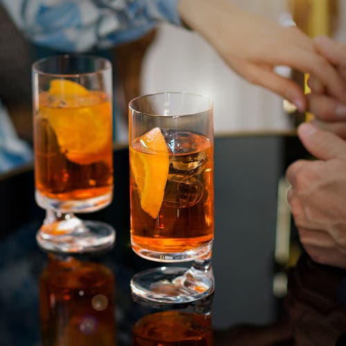 Arnolfo Di Cambio Wine Glasses Smoke Set Of 2 In Transparent