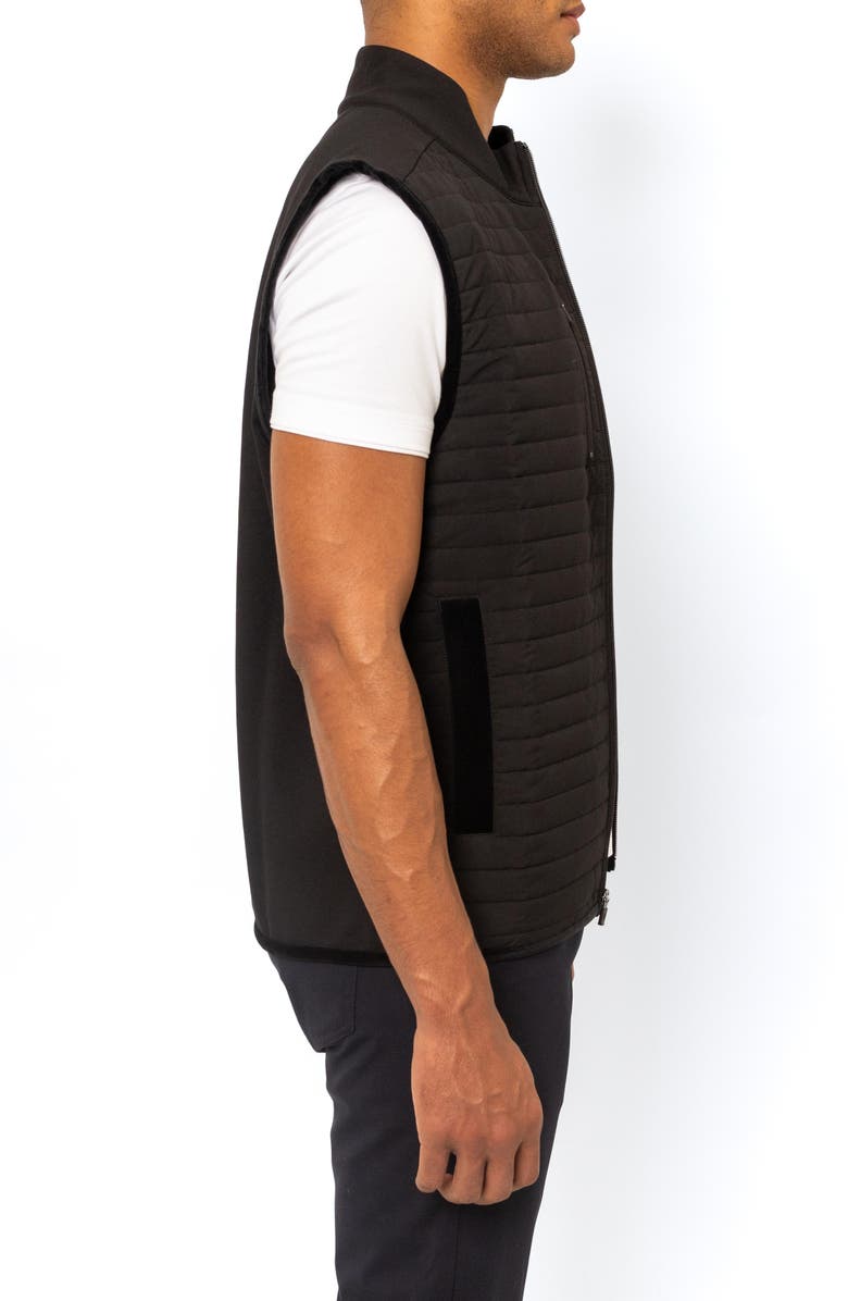 PINO BY PINOPORTE Davide Channel Quilted Zip Vest, Alternate, color, 