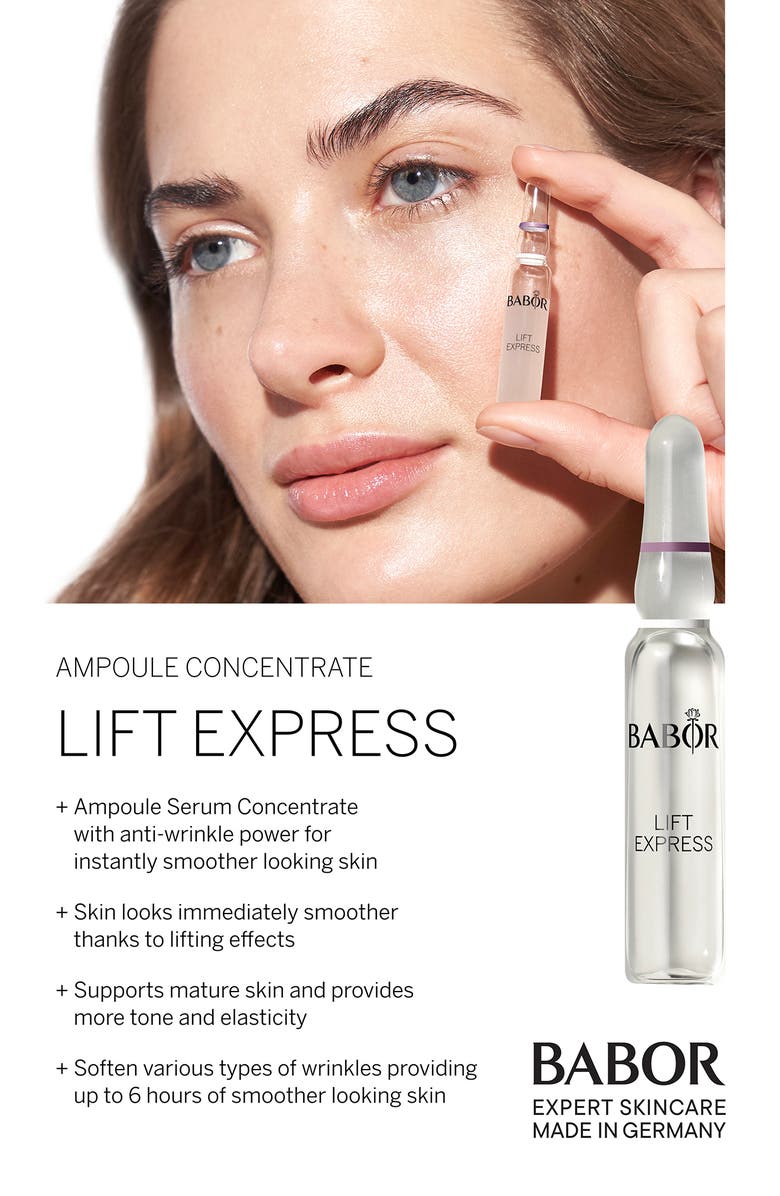 BABOR Lift Express Ampoule Concentrates, Alternate, color, 
