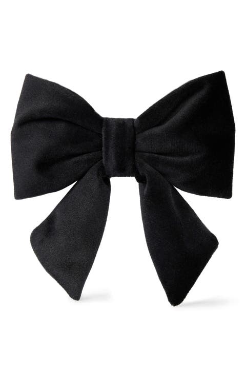 Velvet Dog Bow