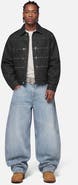 AELFRIC EDEN Inverted Graphic Baggy Barrel Jeans