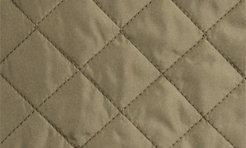 Shop Noisy May Bow Diamond Quilted Liner Jacket In Kalamata