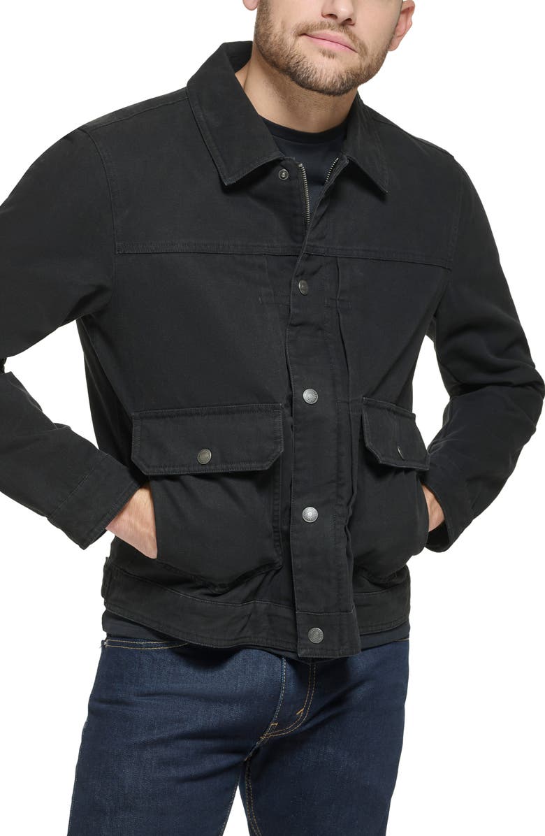 Levi's<sup>®</sup> Cotton Canvas Depot Jacket, Alternate, color,