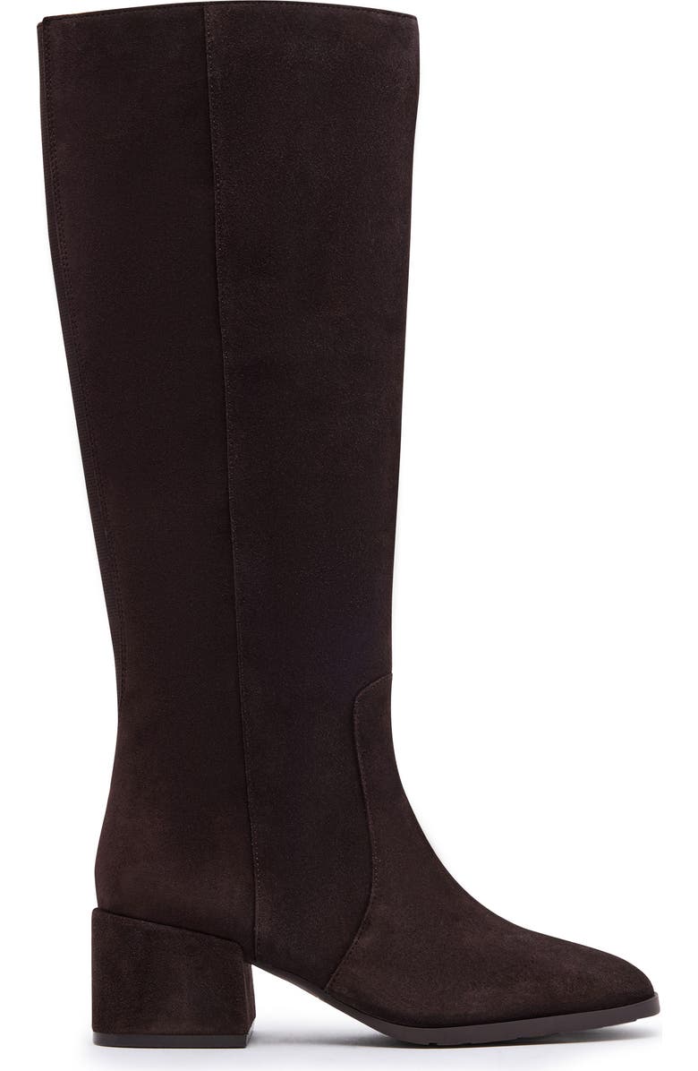 Blondo Flair Waterproof Knee High Boot, Alternate, color, Java Suede