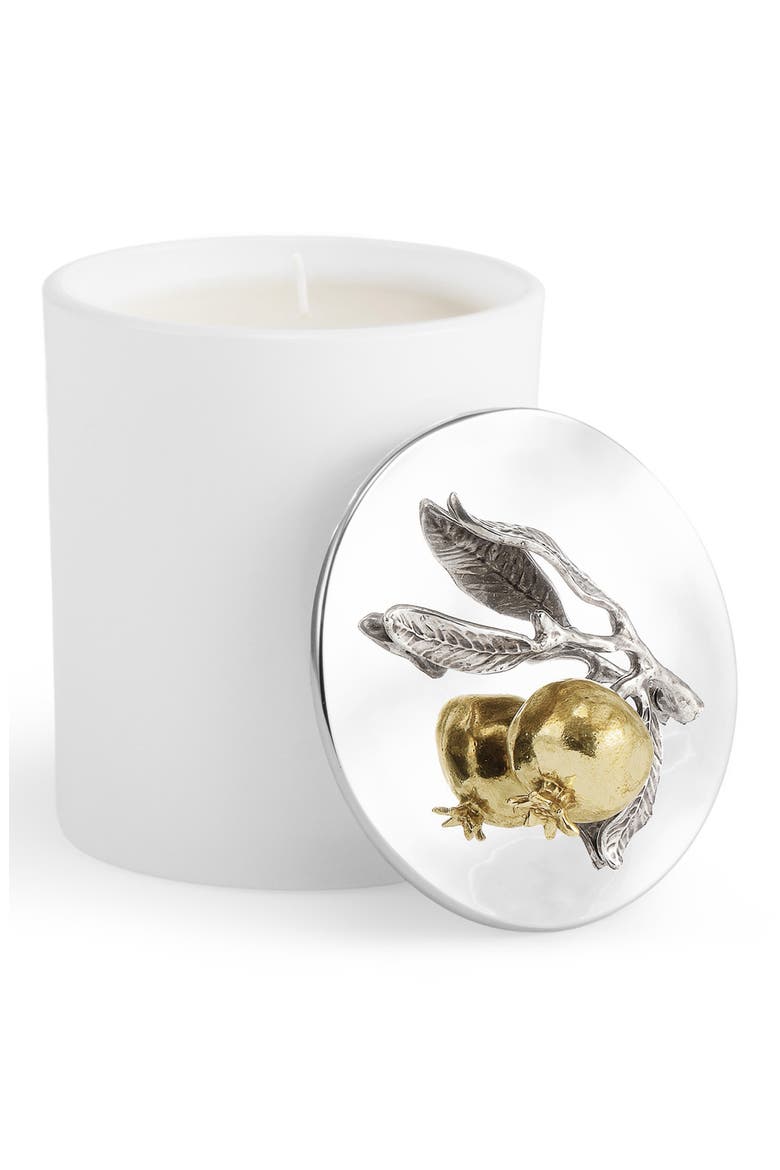 Pomegranate Soy Wax Candle, Alternate, color, NO COLOR