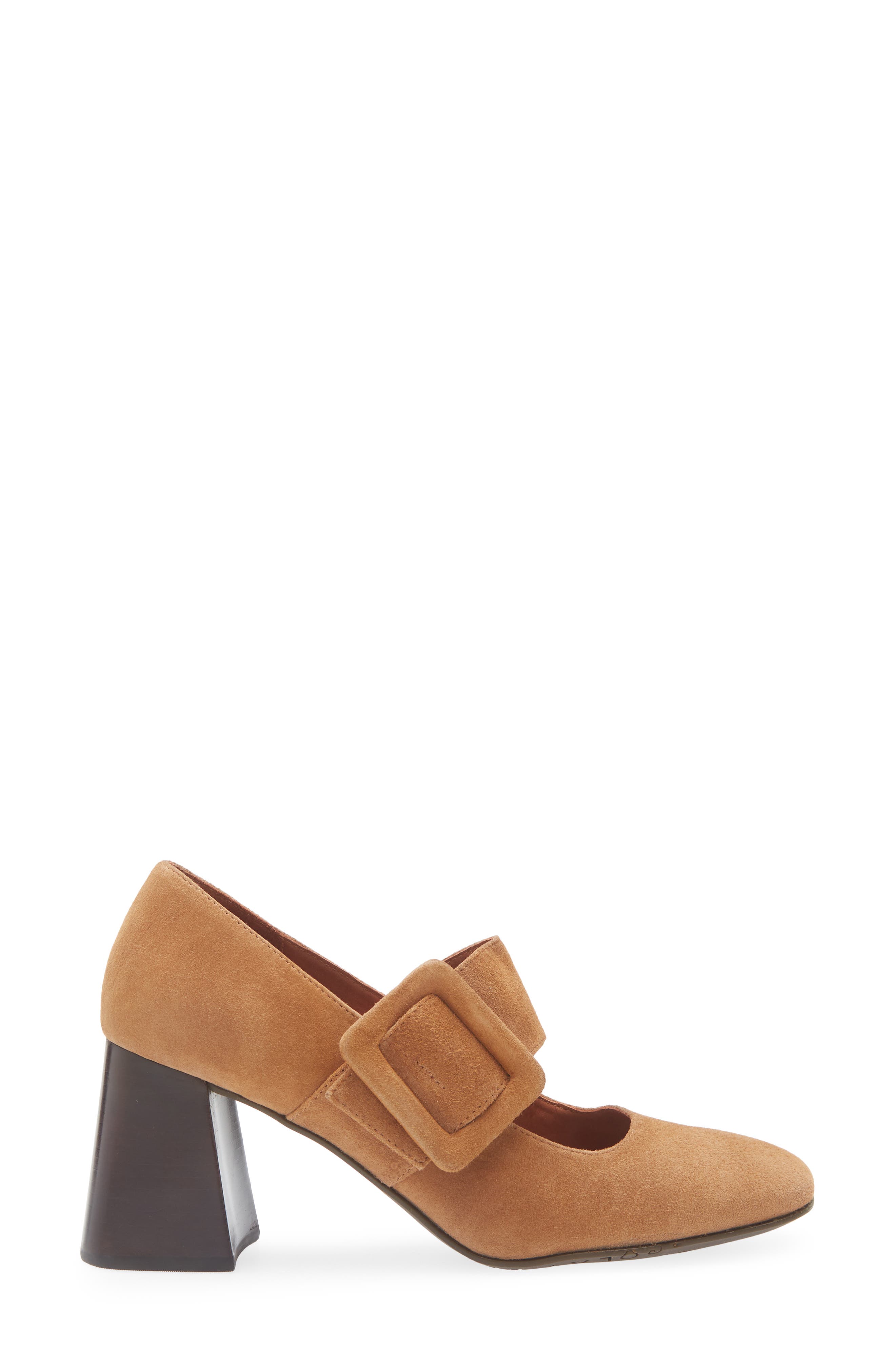 Halle Mary Jane Pump, Alternate, color, TOBACCO SUEDE