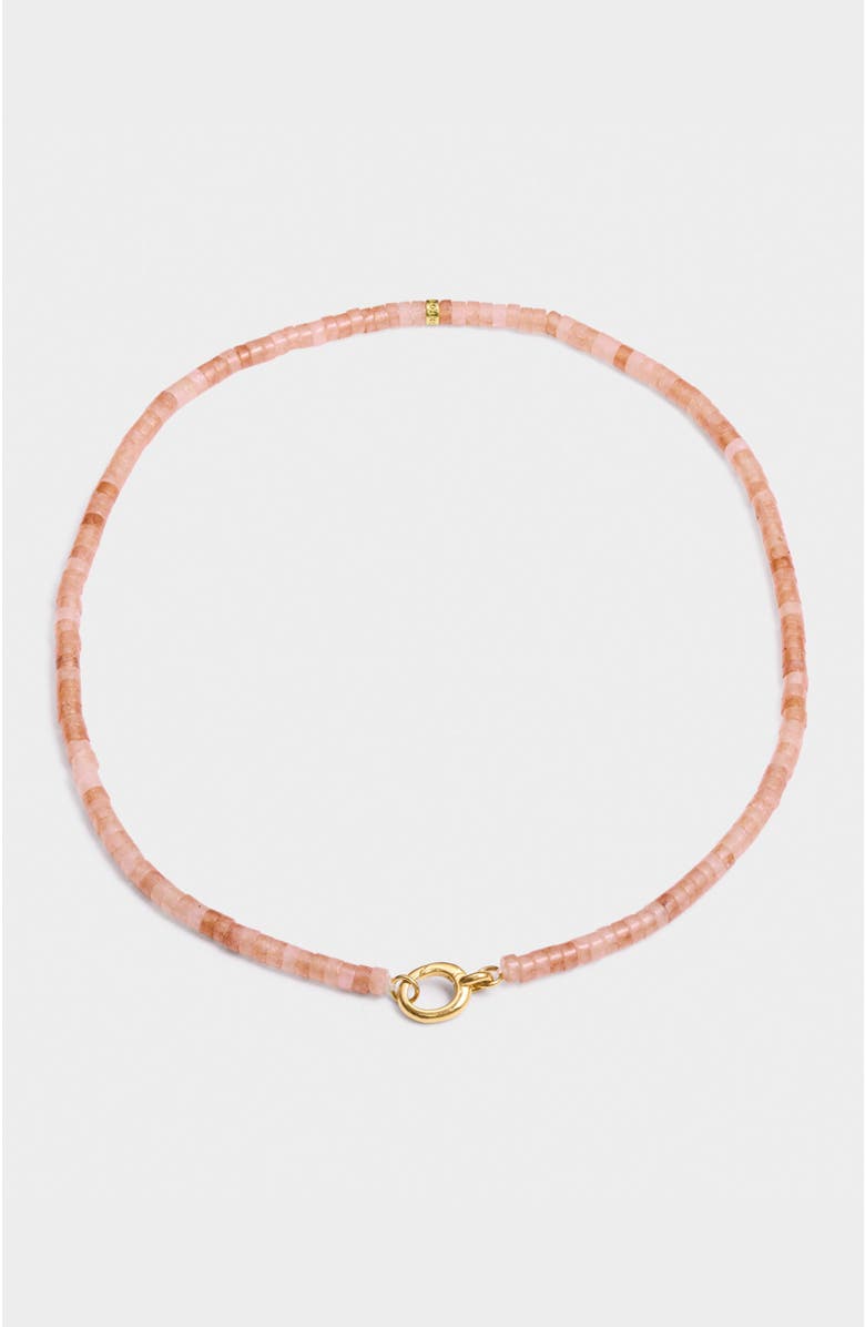 Katie Loxton Sunset Glow Choker, Main, color, Gold Coated