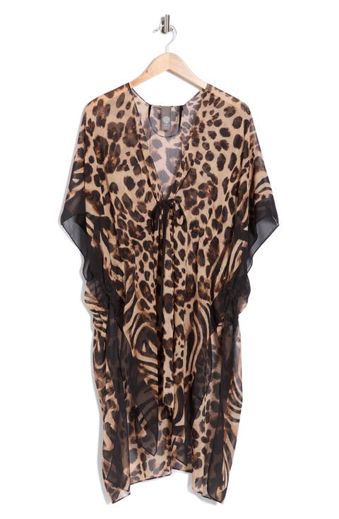 Mixed Animal Print Topper