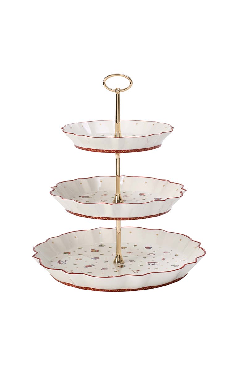 Villeroy & Boch Toy's Delight Three Tiered Server, Main, color, Multi