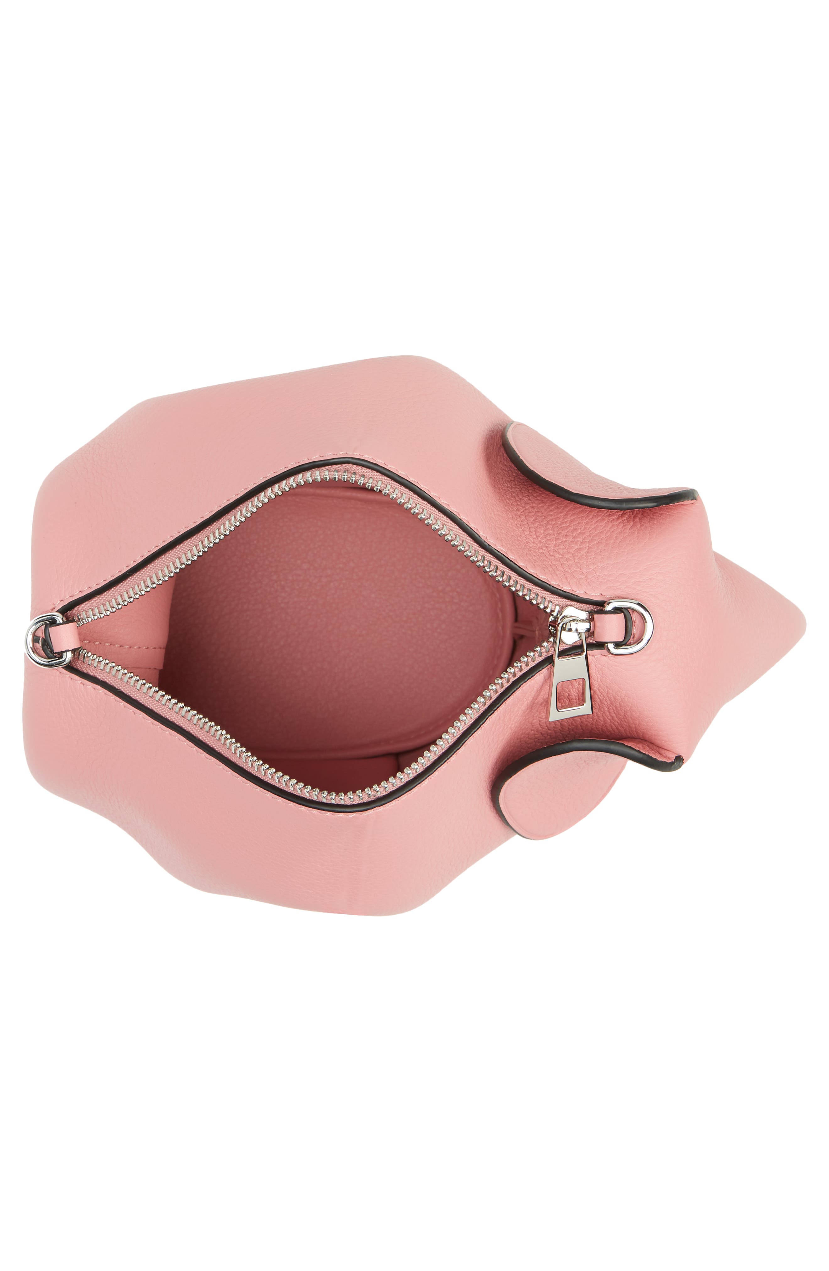 Loewe Mini Elephant Leather Crossbody Bag, Alternate, color, 