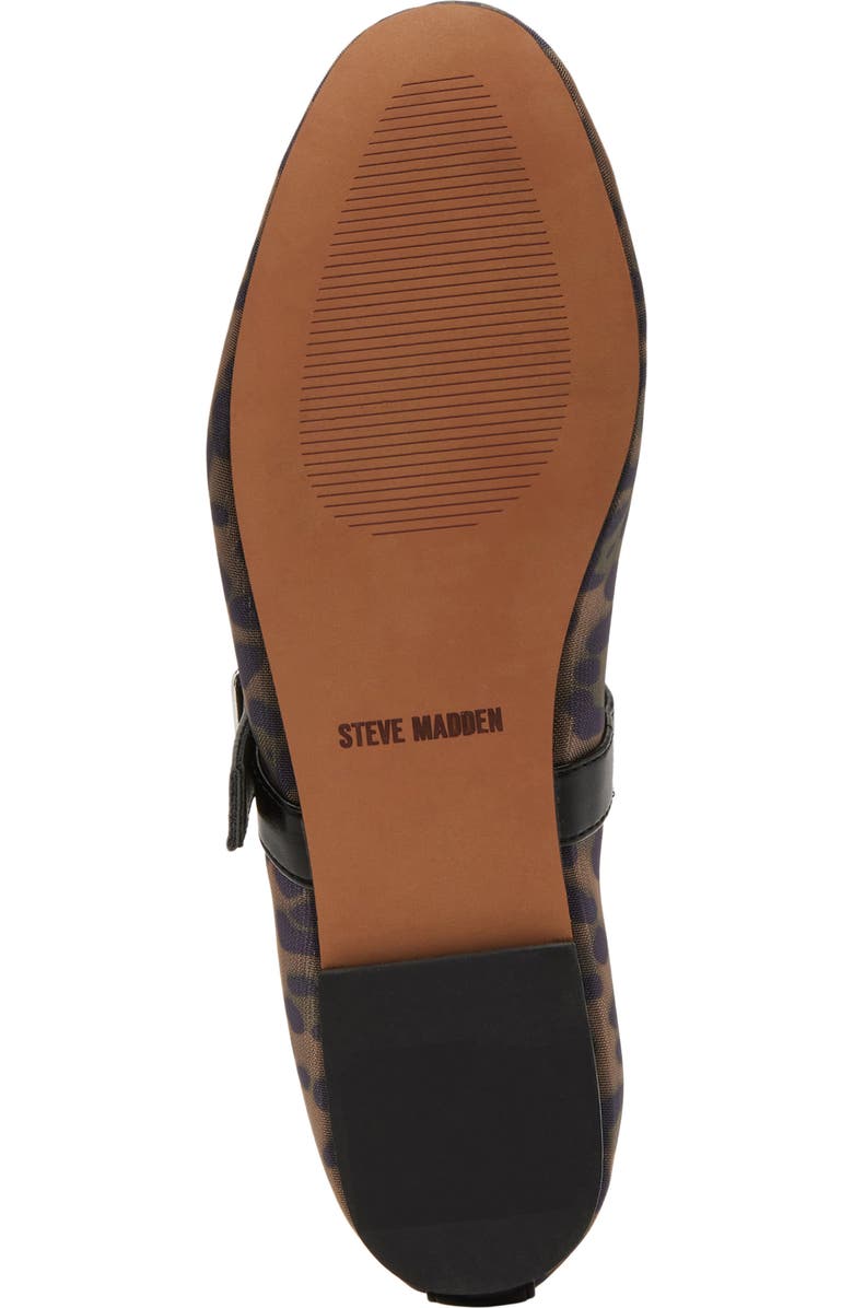 Steve Madden Dreaming Mary Jane Flat, Alternate, color, Leopard Mesh