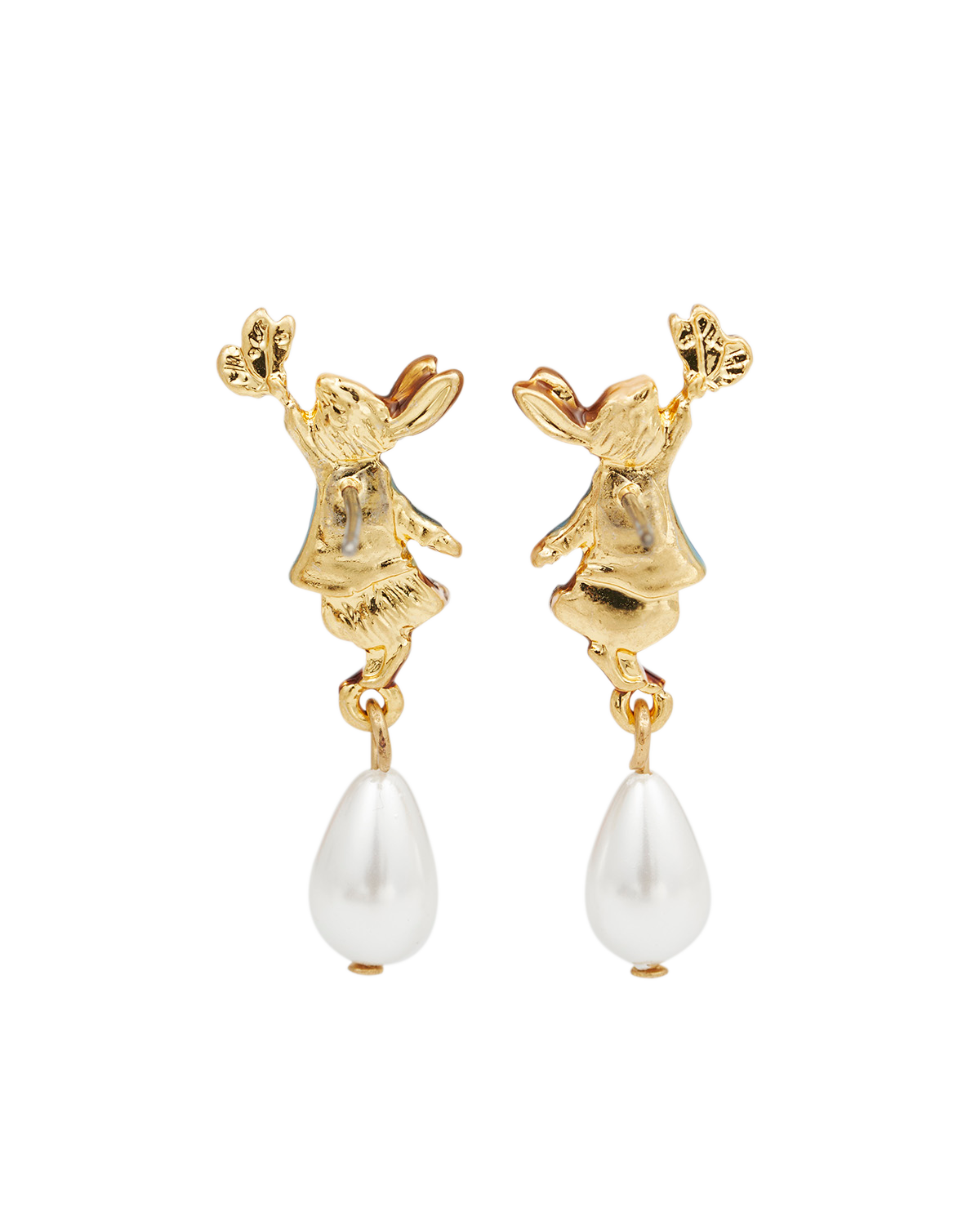 Fable England x Peter Rabbit Butterfly Pearl Drop Earrings (Women ...