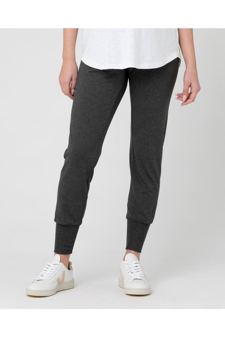 Jersey Lounge Pant Charcoal Marle, Alternate, color, Charcoal Marle