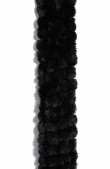 Pom Faux Fur Stole