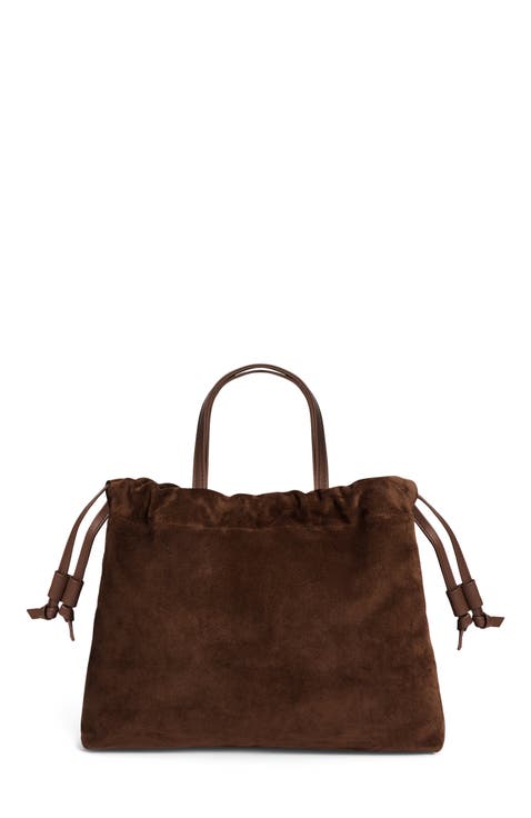 Medium Asisi Convertible Suede Crossbody