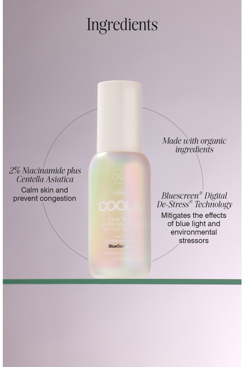 Clear Skin Oil-Free Moisturizer SPF 30, Alternate, color, NO COLOR