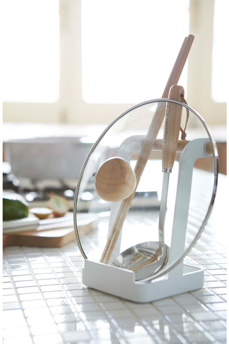 Lid/Ladle Storage Stand, Alternate, color, WHITE