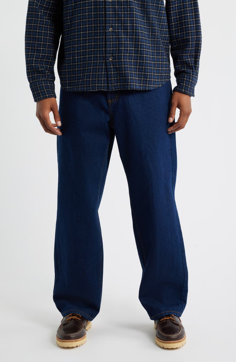 Obey Classic Baggy Jeans, Main, color, Rinse Indigo