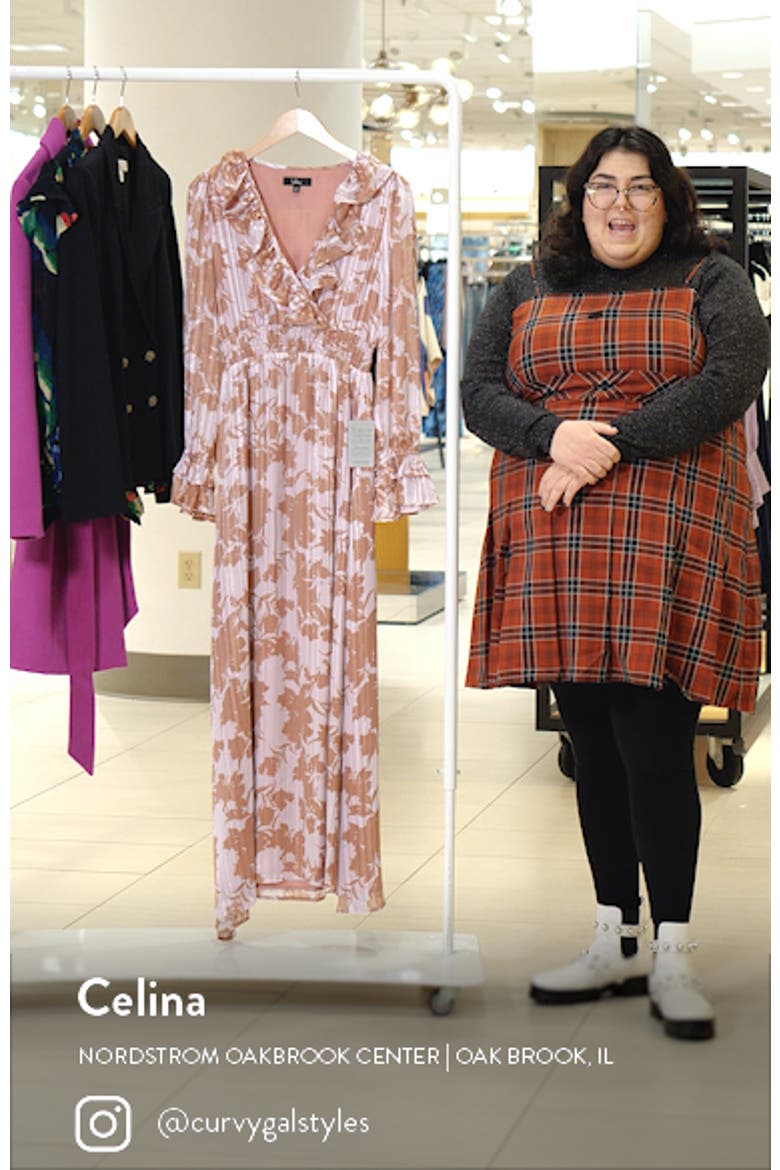 Exquisite Attention Floral Long Sleeve Maxi Dress video