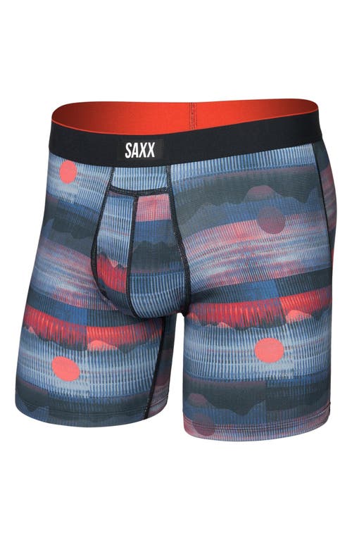 Saxx Multisport Mesh Boxer Briefs In Multi