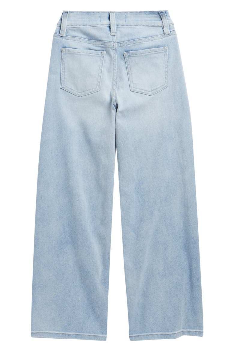 Kids' Bella Wide Leg Jeans, Alternate, color, LIGHT BLUE POTASSIUM