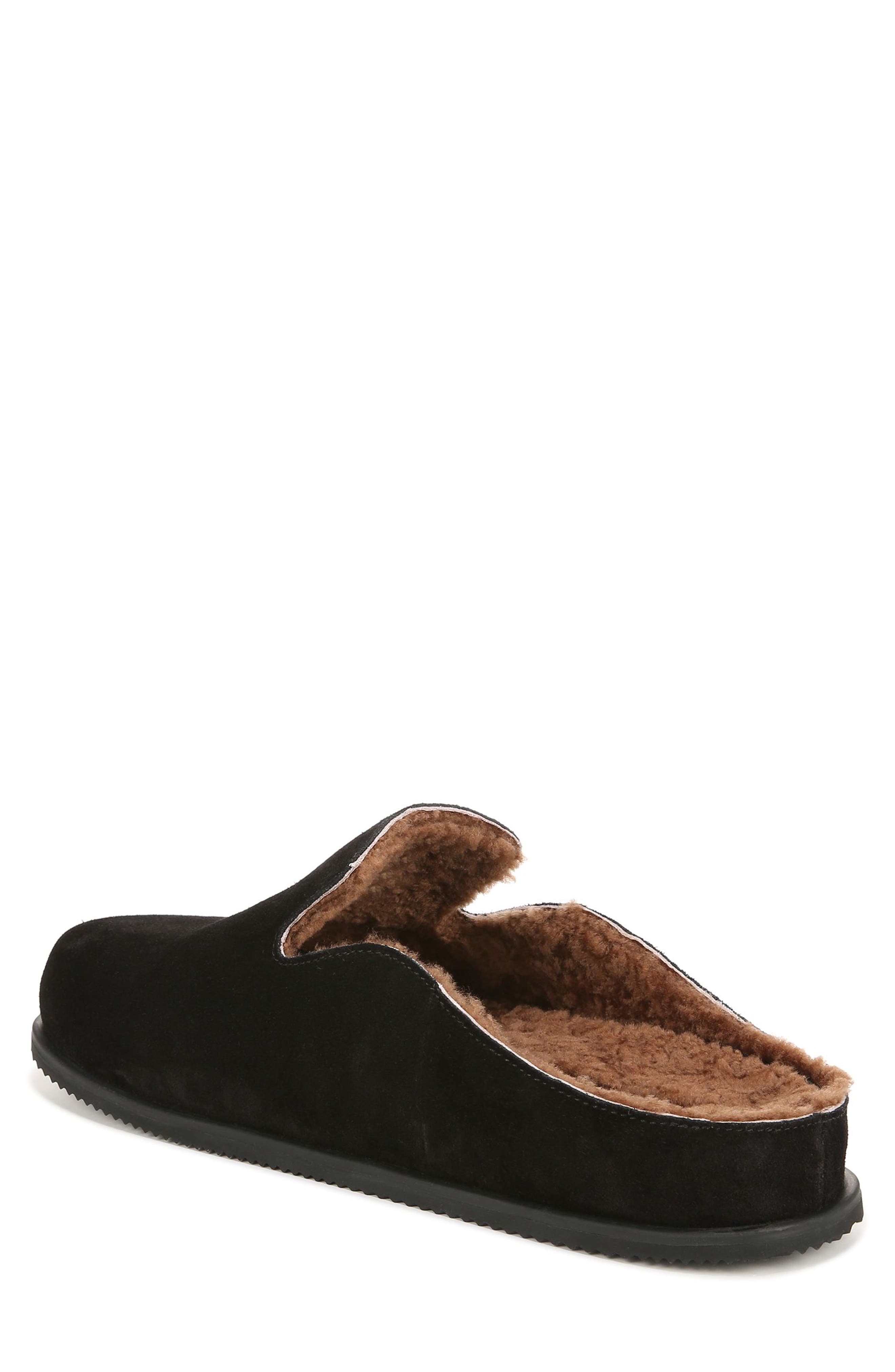 Vince Decker Shearling Clogs Decker Shearling-Lined Suede Clog in Vince Products Men | Vince main image 3