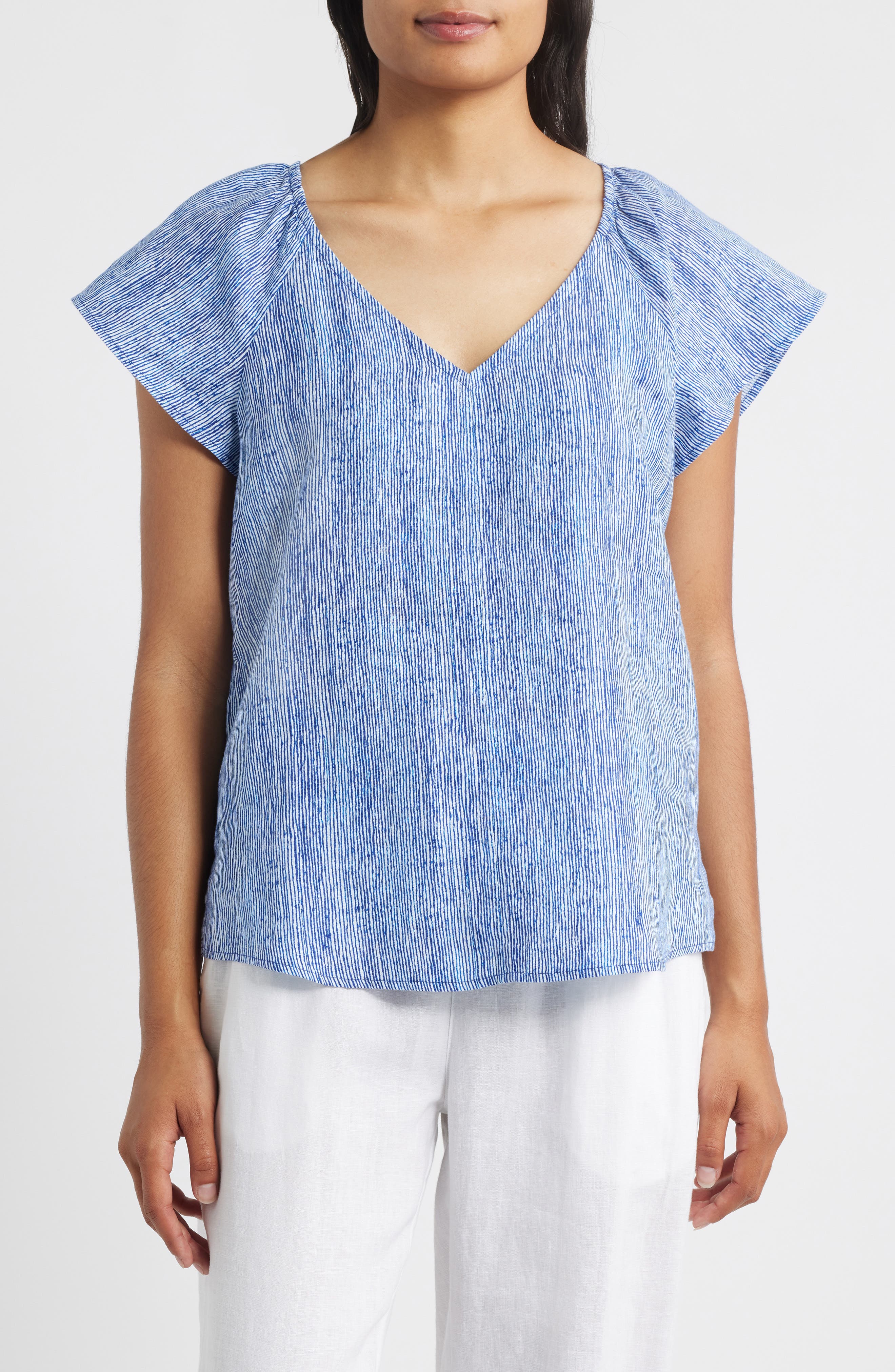 Tommy Bahama Shimmering Bay Linen Top