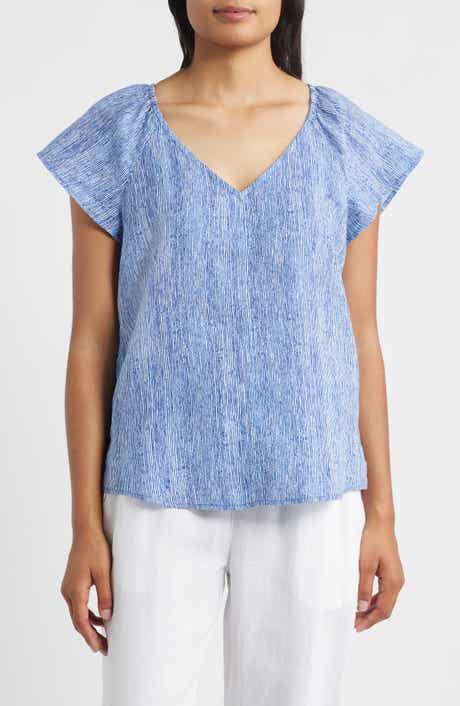 Tommy Bahama Shimmering Bay Linen Top