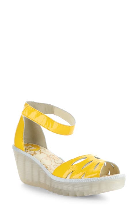 Women's Yellow Wedge Sandals | Nordstrom