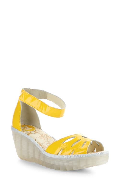 FLY LONDON FLY LONDON YELU PLATFORM WEDGE SANDAL