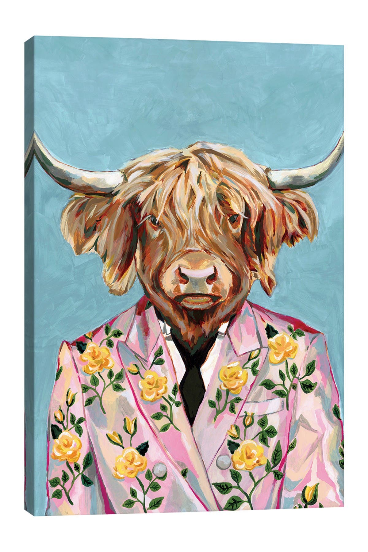 iCanvas Gucci Cow by Heather Perry Canvas Wall Art 18