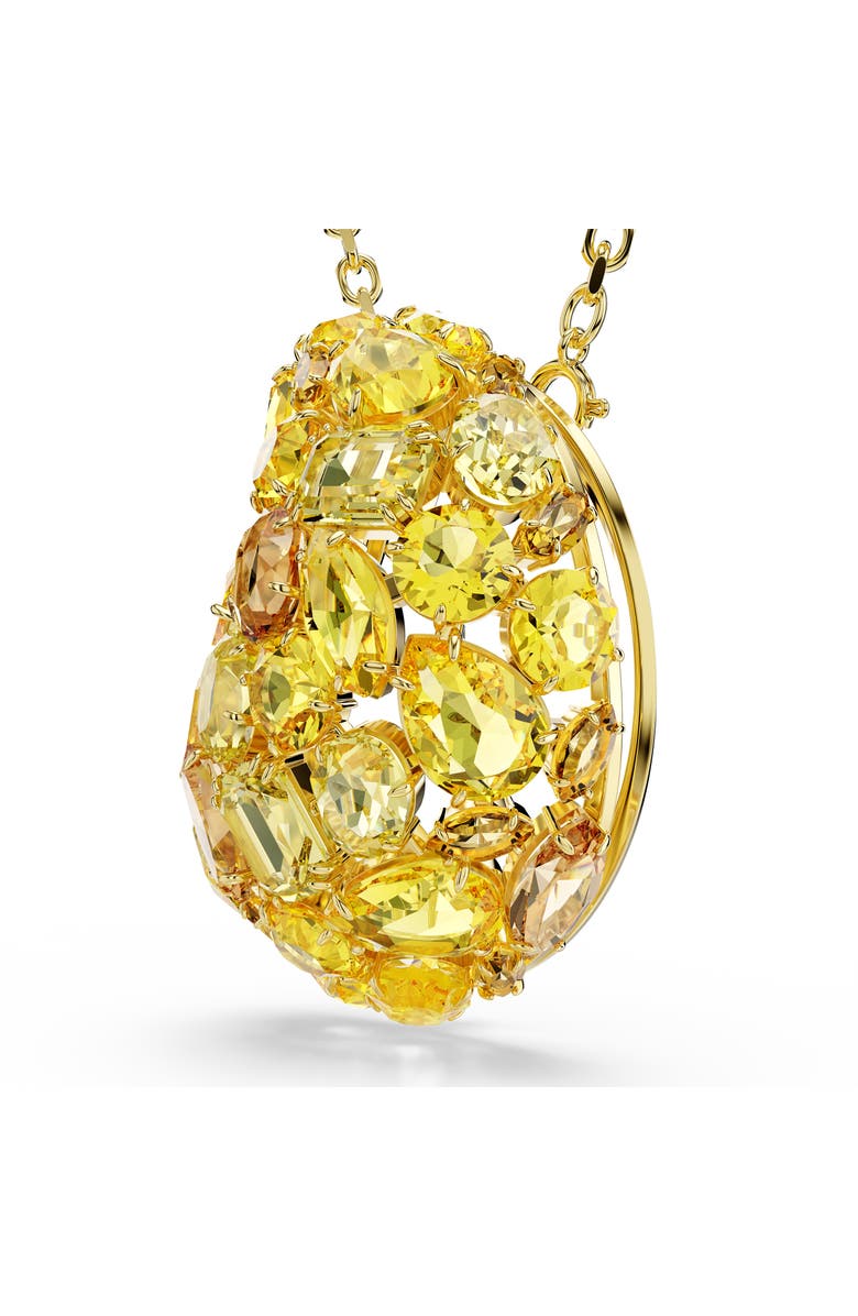 Swarovski Gema Crystal Brooch Pendant Necklace, Alternate, color, 