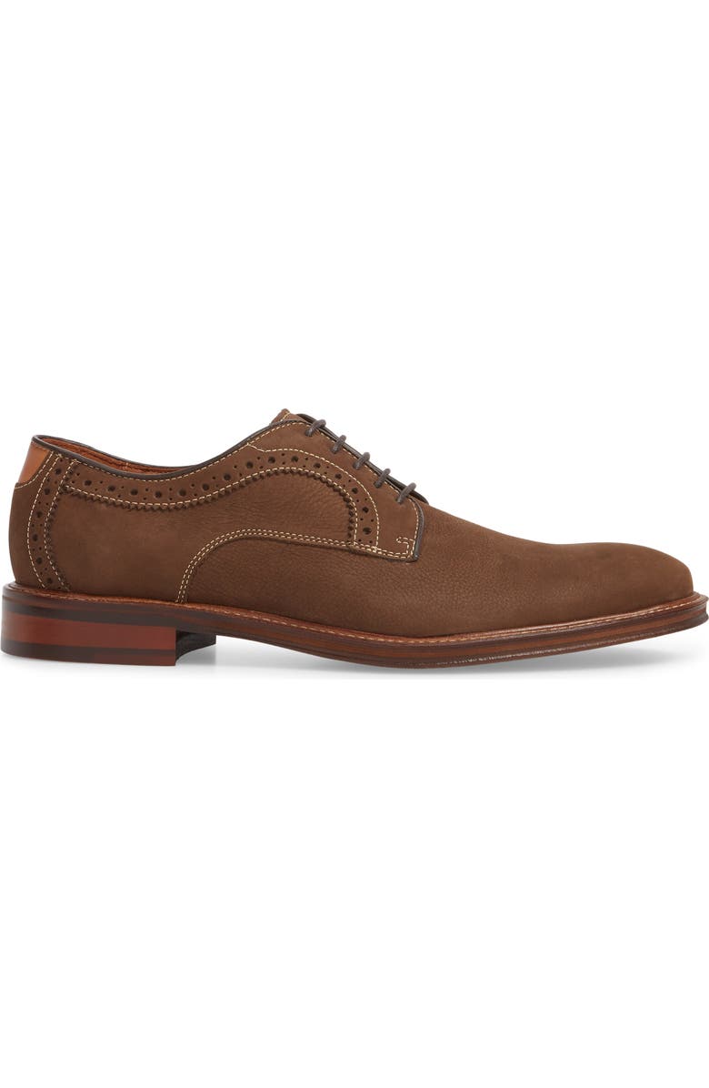 Johnston & Murphy Warner Plain Toe Derby, Alternate, color,