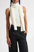 STAUD Canal Sleeveless Merino Wool Sweater