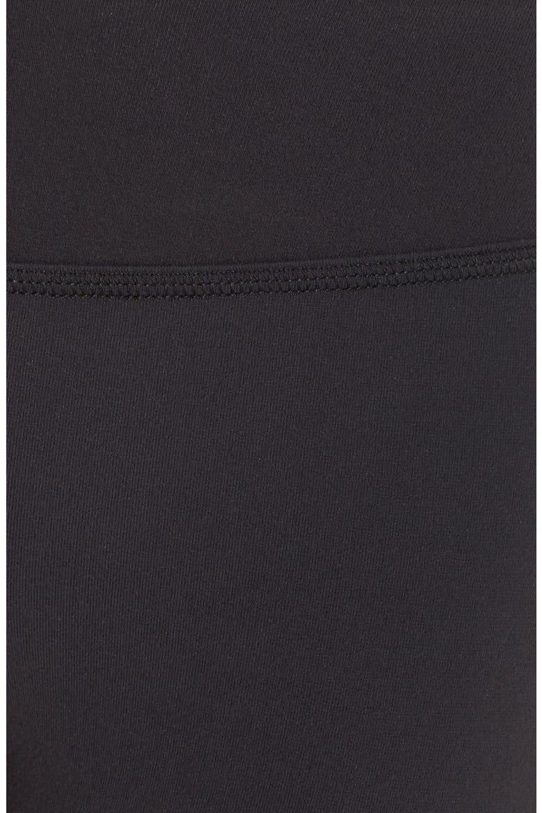 Side Twist Leggings, Alternate, color, BLACK