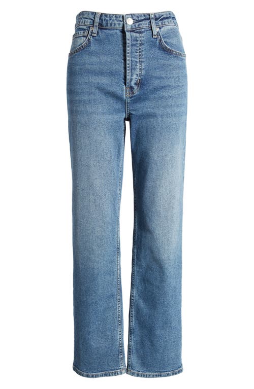 Rails The Topanga High Waist Ankle Straight Leg Jeans In Blue Stone