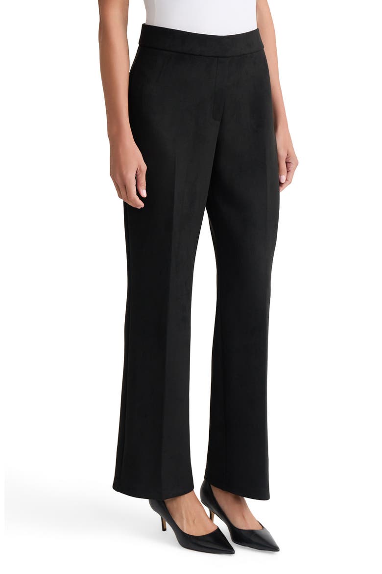 High Waist Pants, Alternate, color, BLACK