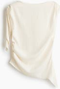 H&M Asymmetric Tie-detail Top