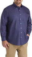 Brooks Brothers Big & Tall Non-Iron Windowpane Sport Shirt