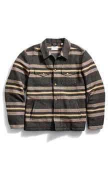Billy Reid Stripe Woodsman Jacket