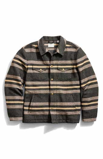 Billy Reid Stripe Woodsman Jacket