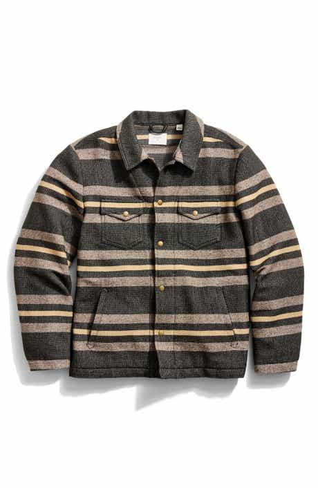 Billy Reid Stripe Woodsman Jacket