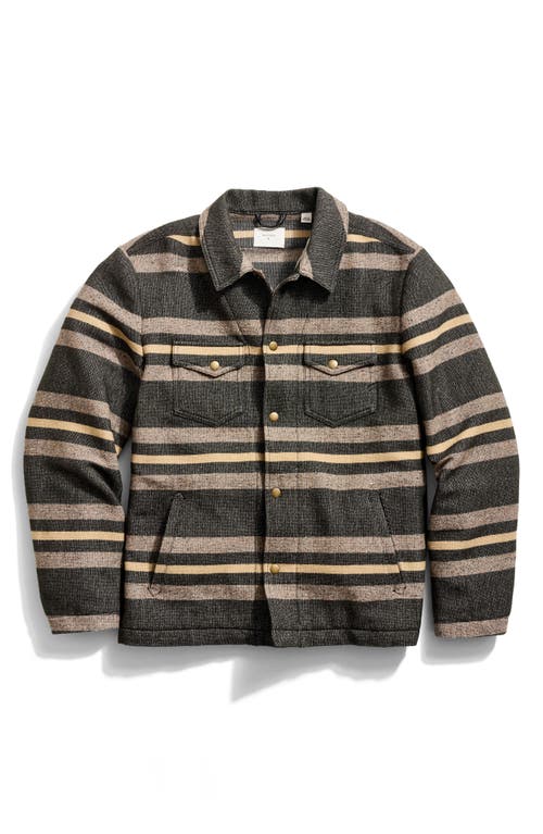 Billy Reid Heirloom Stripe Woodsman Jacket In Multi