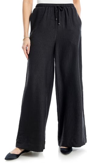 Max Studio Woven Drawstring Pants